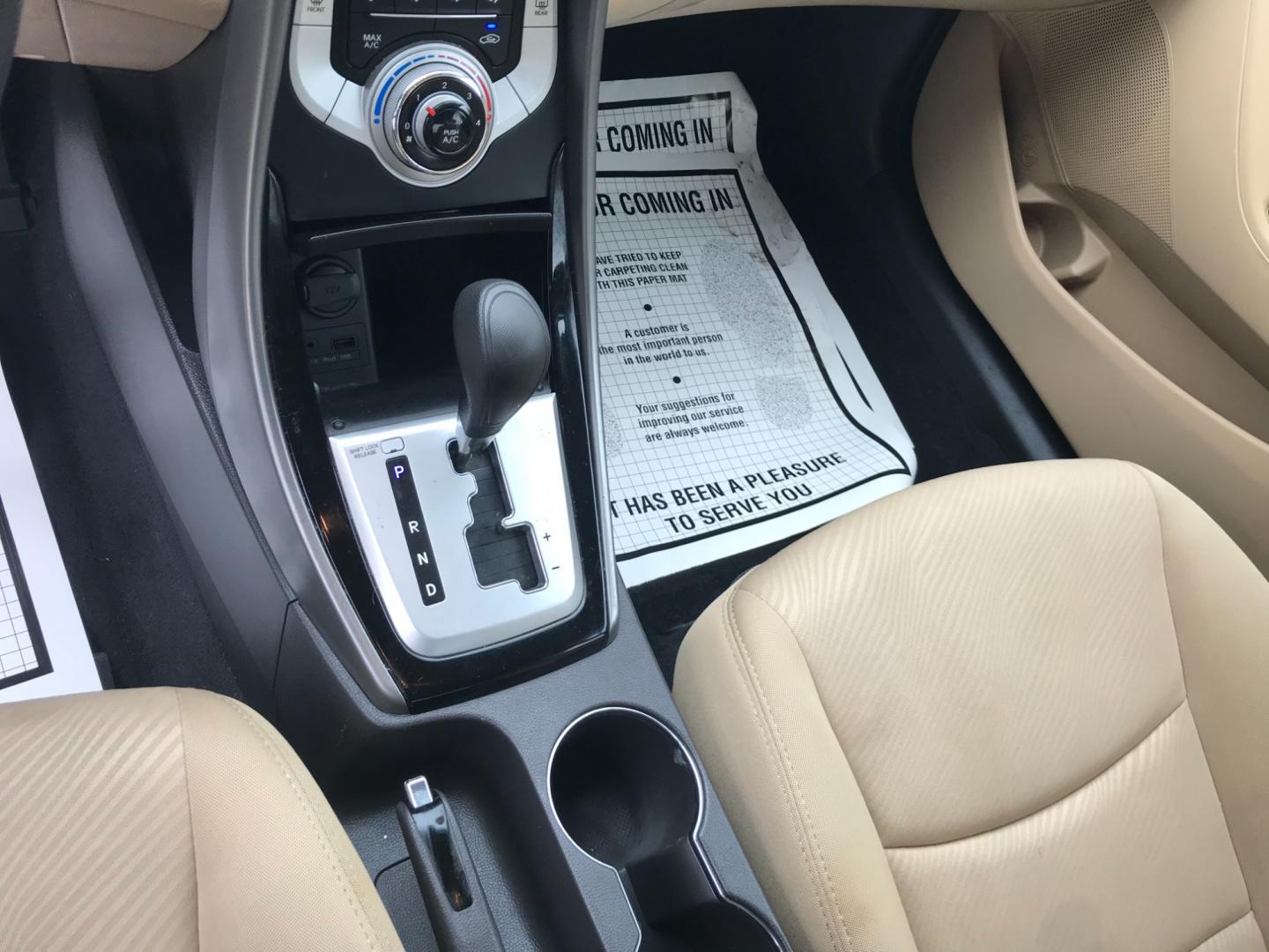 2012 Blue /Tan Hyundai Elantra GLS (KMHDH4AE0CU) with an 1.8 V4 engine, Automatic transmission, located at 577 Chester Pike, Prospect Park, PA, 19076, (610) 237-1015, 39.886154, -75.302338 - Photo#14